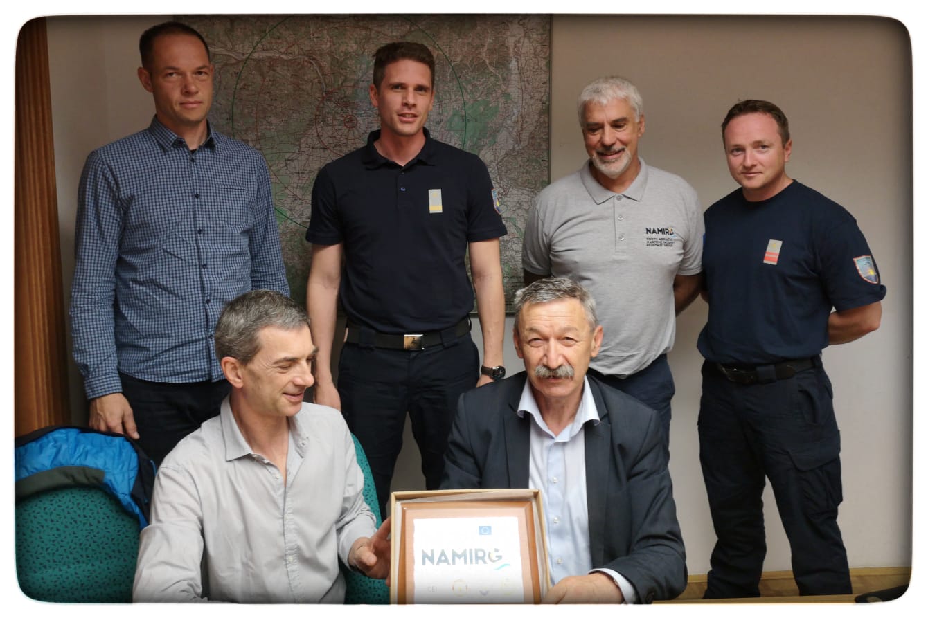 Image - Meeting with the Commander of Civil protection of Slovenia