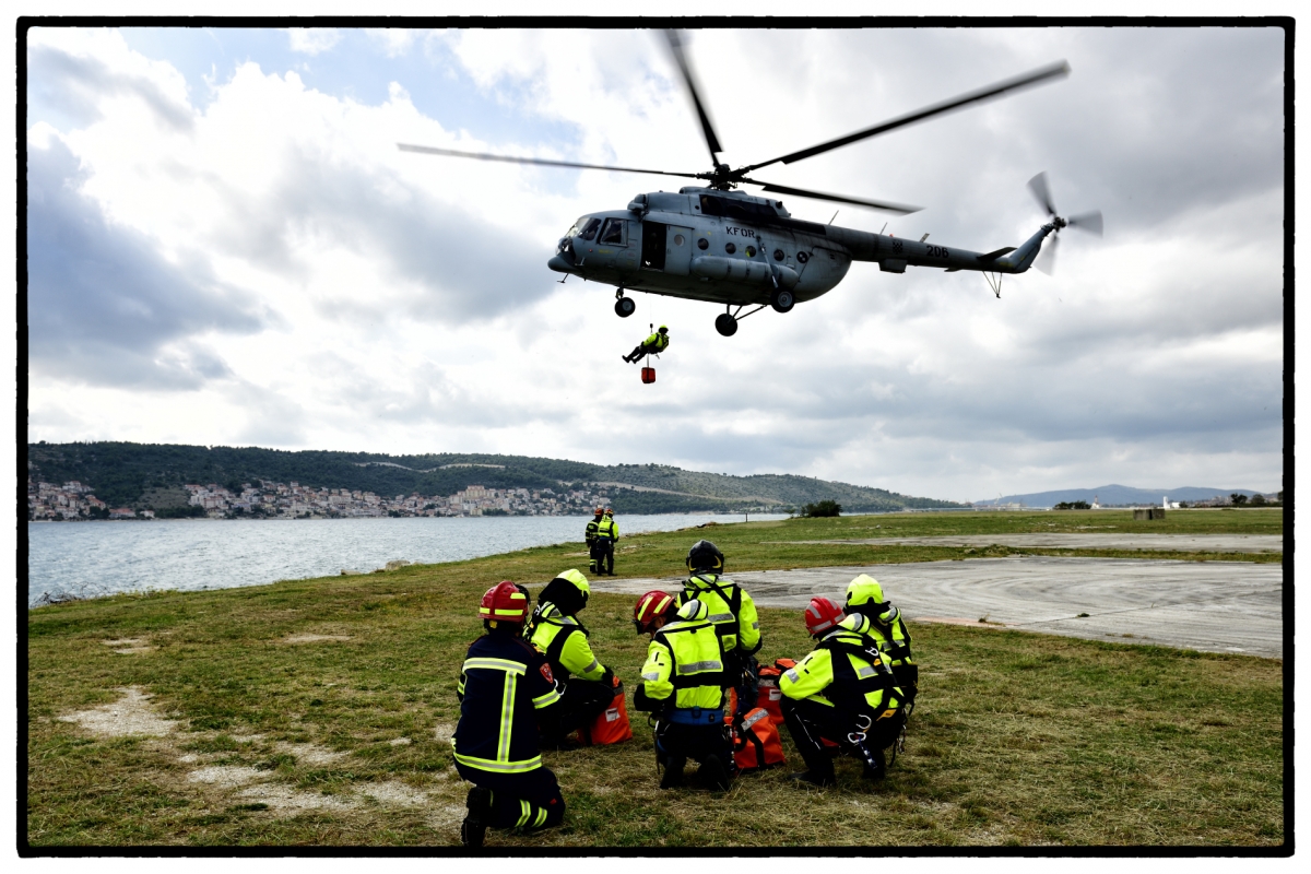 Image - NAMIRG Helicopter training in Divulje, Croatia
